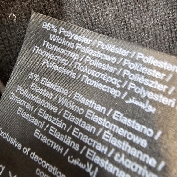 VERO Moda size XS black mock neck long-sleeved sweater NWOT - Picture 5 of 7